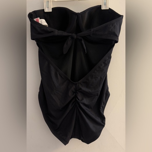 Kate Spade Palm Beach Molded-cup Bandeau One-piece Size Medium - Picture 3 of 6